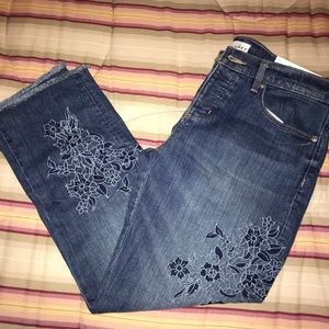 🆕LOFT Button-Fly Boyfriend Jeans